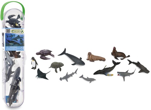 Set di 12 animali marini COLLECTA