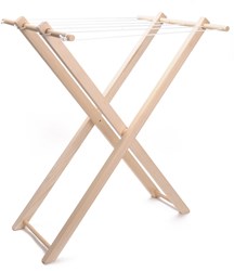 Playwood stendibiancheria in legno giocattolo per vestiti delle bambole - pieghevole