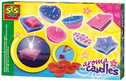 Ses candele profumate fai da te - set creativo con 5 stampi