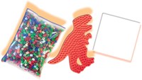 Ses Perline da Stirare - set dinosauri - 1200 perline - gioco creativo-2