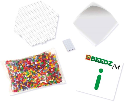 Ses Beedz Art kit creativo fiori 3D - Fiori selvatici perline da stirare-2