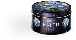 Crocodile Creek Puzzle in latta NASA da 100 pezzi/Terra