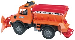 Bruder camion MB Unimog Servizio invernale veicolo giocattolo 1:16