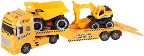 Rapid Wheels trasportatore veicoli da cantiere luci suoni giocattolo frizione-2