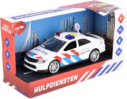 Rapid Wheels auto della polizia giocattolo con luci e suoni - multicolore