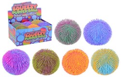 6 palline soffici 2 colori 23 cm 24381
