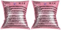 Swim Essentials braccioli stampa pantera oro rosa 0-2 anni-2