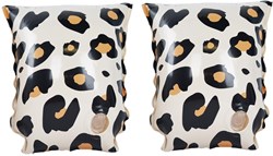 Swim Essentials braccioli gonfiabili stampa leopardo beige 0-2 anni