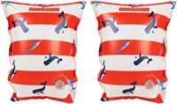 Swim Essentials braccioli balena rosso-bianco 0-2 anni sicurezza nuoto