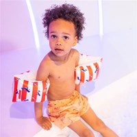 Swim Essentials braccioli balena rosso-bianco 0-2 anni sicurezza nuoto-3