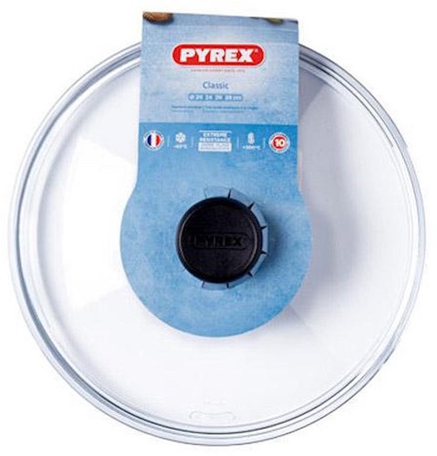Pyrex coperchio in vetro 26 cm - trasparente - resistente al forno