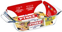 Pyrex teglia forno vetro 27x17x6cm 1,4L trasparente borosilicato
