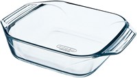 Pyrex teglia quadrata vetro borosilicato 2,4L - Irresistible