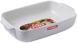 Pyrex teglia forno ceramica bianca 25x19cm - Serie Signature cucina