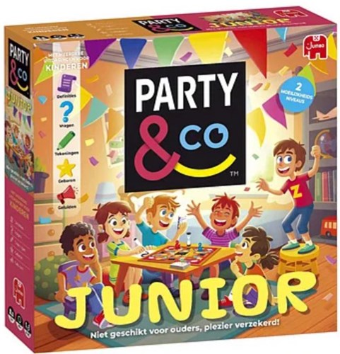 Party & Co. Junior gioco da tavolo per bambini dagli 8 anni - gioco di festa