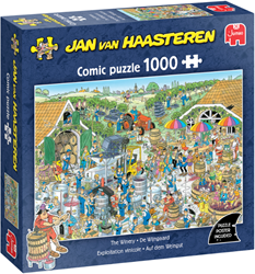 Jumbo puzzle Jan van Haasteren La Vigna 1000 pezzi cartone