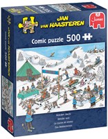 Jumbo puzzle Jan van Haasteren Corsa delle Renne 500 pezzi cartoon