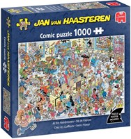 Jumbo puzzle Jan van Haasteren parrucchiere 1000 pezzi puzzle