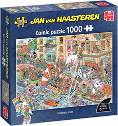 Jumbo puzzle Celebrate Pride - Jan van Haasteren 1000 pezzi cartone animato