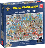 Jumbo Jan van Haasteren puzzle - La Panetteria - 1000 pezzi cartone animato