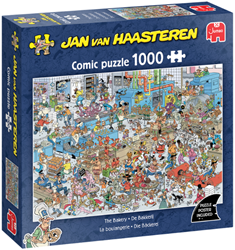 Jumbo Jan van Haasteren puzzle - La Panetteria - 1000 pezzi cartone animato
