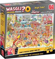 Puzzle Jumbo Wasgij Retro Original 8 Inondazione! 1000 pezzi cartone animato