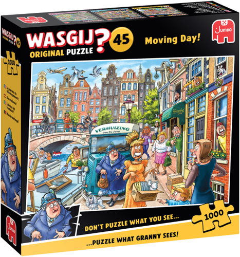 Jumbo puzzle Wasgij Original 45 Moving Day! - puzzle