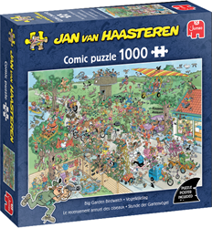 Jumbo puzzle Big Garden Birdwatch Jan van Haasteren 1000 pezzi