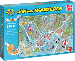 Jumbo puzzle Scivolo d'acqua - Jan van Haasteren junior 360 pezzi