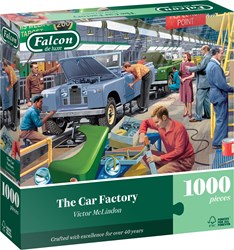 Jumbo puzzle fabbrica di automobili 1000 pezzi Falcon qualità premium