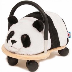 Wheelybug copertura Panda - Copertura in peluche per cavalcabile, lavabile e morbida