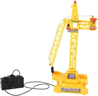 KiddyGo gru giocattolo con comando a cavo e luce - veicolo da cantiere-3