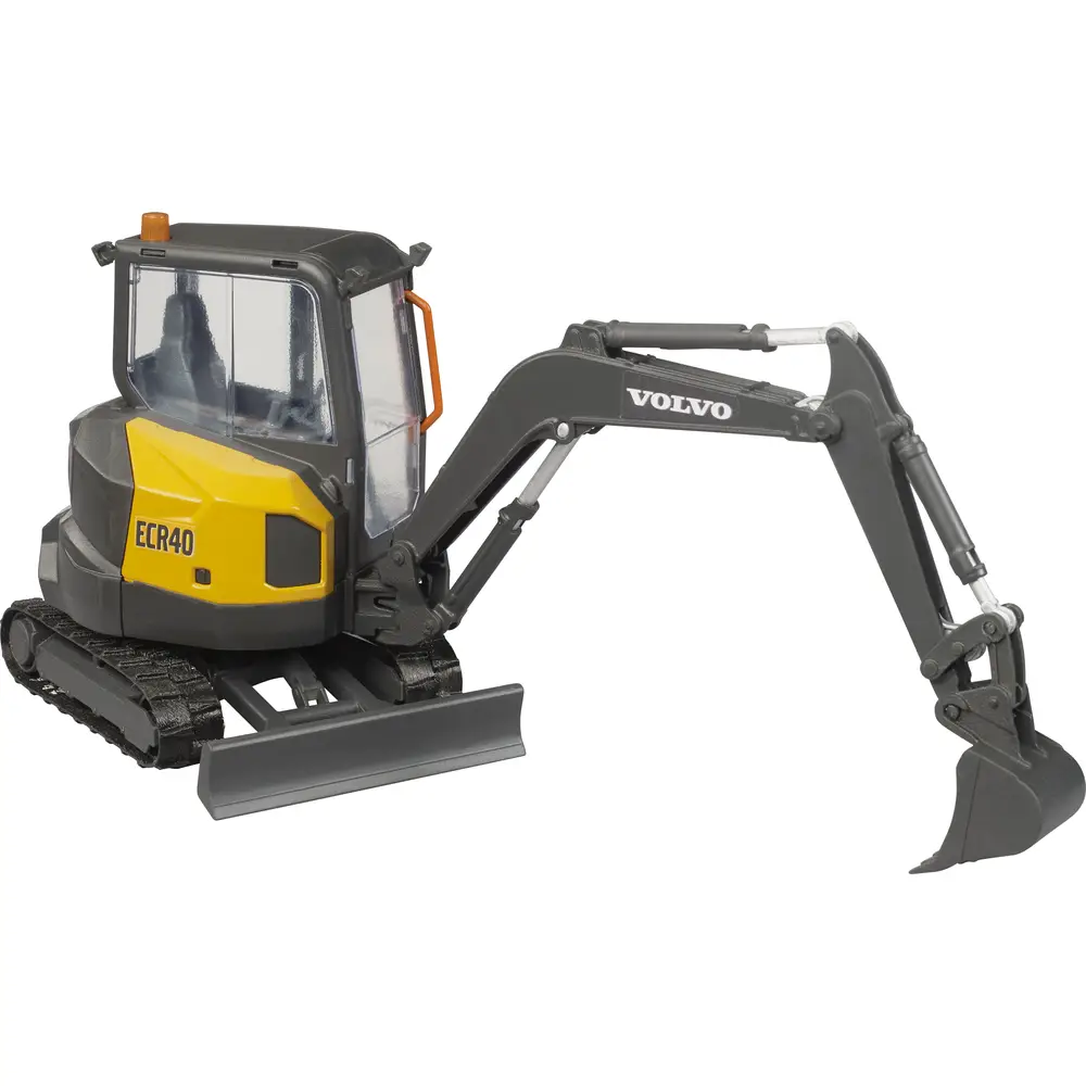 Bruder Volvo escavatore compatto ECR40 veicolo giocattolo