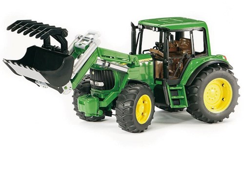 Bruder trattore John Deere 6920 con caricatore frontale giocattolo fattoria