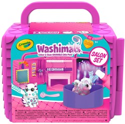 Crayola Washimals Beauty Salon Playset - Salone di Bellezza Animali