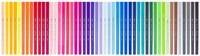 Bruynzeel fineliner brushpen set 48 colori per disegno e hand lettering-3