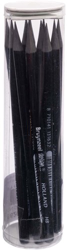 Bruynzeel matite di grafite design HB - 12 pezzi nero-2