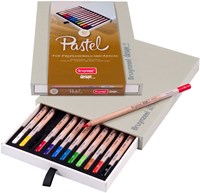 Bruynzeel set matite pastello - 12 colori per disegno creativo-2