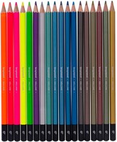 Bruynzeel set matite colorate metallic e neon - 18 colori in scatola-2