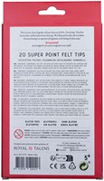 Bruynzeel pennarelli Super Point set 20 colori per bambini-3