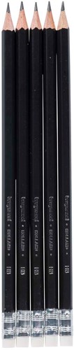 Bruynzeel Bruynzeel 5 HB Matite di grafite con gomma-2