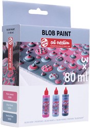 Art Creation set pittura blob rosa 3 pezzi pittura creativa