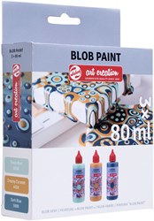Art Creation set di vernice blob menta 3 pezzi set creativo
