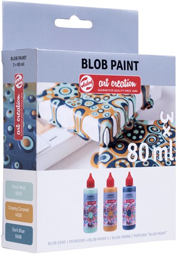 Art Creation set di vernice blob menta 3 pezzi set creativo