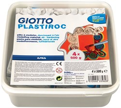 Giotto boetseerpasta 2kg in luchtdichte verpakking - 4 x 500g
