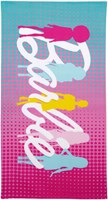 Lobbes asciugamano Barbie microfibra spiaggia e piscina 70x140cm