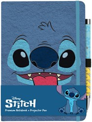 Quaderno Stitch A5 con penna - quaderno Disney morbido premium