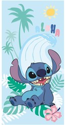 Telo mare Stitch blu 70x140cm - Asciugamano bambini Lilo & Stitch