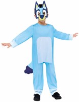 Amscan Bluey costume sostenibile per bambini 2-3 anni - costume carnevale