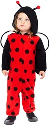 Amscan costume baby coccinella onesie - travestimento 12-18 mesi